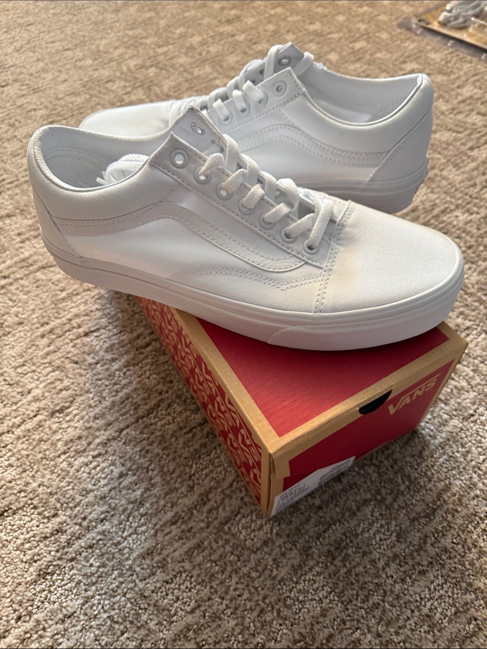 Vans Old Skool White Sneakers